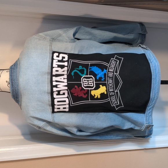 Hogwarts denim jacket